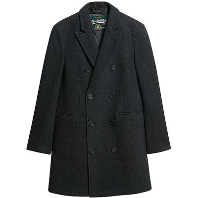 SUPERDRY Wollmantel schwarz M M SUPERDRY Wollmantel schwarz M M