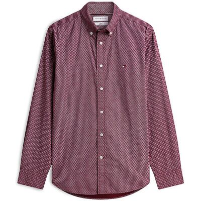 Tommy Hilfiger Hemd dunkelrot S S Tommy Hilfiger Hemd dunkelrot S S