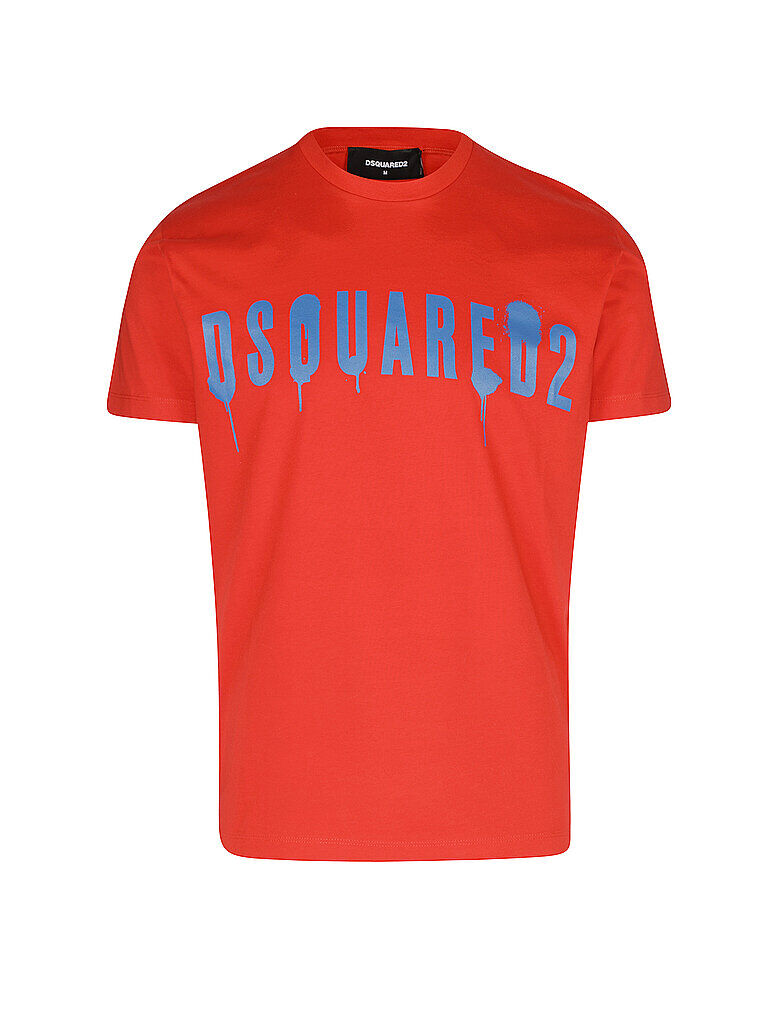 DSQUARED 2 T Shirt  rot   Herren   Größe: XL   S74GD0962