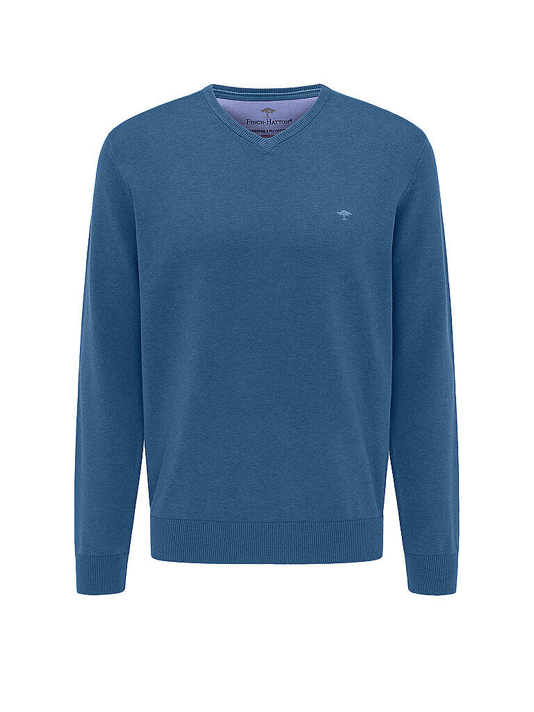 FYNCH HATTON Pullover blau   Herren   Größe: L   SFPK211