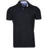 Tommy Hilfiger Poloshirt Regular Fit Performance Schwarz   Herren   Größe: L   Mw0mw17770