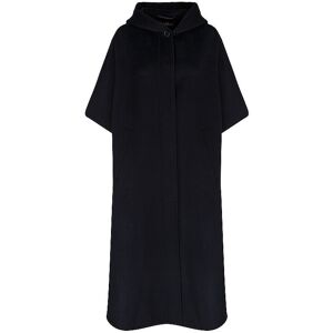 Max Mara Studio Poncho - Cape Ravenna Dunkelblau   Damen   Größe: 38   2360160139600