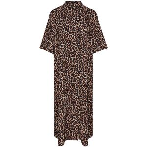 ANINE BING Midikleid JULIA braun S S ANINE BING Midikleid JULIA braun S S