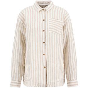 BARBOUR Leinenbluse ANNIE beige 42 42 BARBOUR Leinenbluse ANNIE beige 42 42
