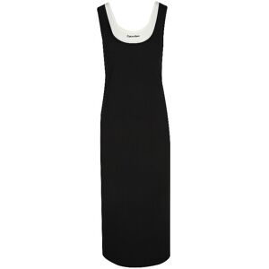Calvin KLEIN JEANS Midikleid schwarz M M Calvin KLEIN JEANS Midikleid schwarz M M