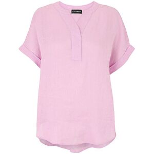 DORIS STREICH Leinenbluse rosa 38 38 DORIS STREICH Leinenbluse rosa 38 38