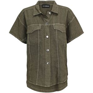 DORIS STREICH Bluse olive 52 52 DORIS STREICH Bluse olive 52 52