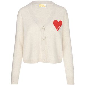 FROM FUTURE Kaschmircardigan beige L L FROM FUTURE Kaschmircardigan beige L L
