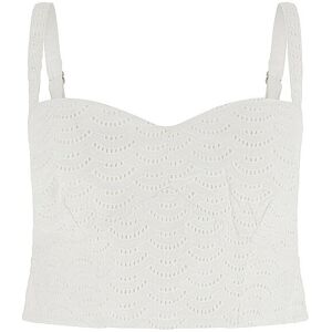 Guess Top SHARON EYELETS weiss M M Guess Top SHARON EYELETS weiss M M