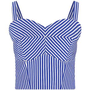 Guess Bustier TECLA blau M M Guess Bustier TECLA blau M M
