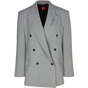 HUGO Blazer ANTEGI hellgrau 36 36 HUGO Blazer ANTEGI hellgrau 36 36