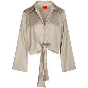 HUGO Bluse ERRIKA hellbraun 38 38 HUGO Bluse ERRIKA hellbraun 38 38