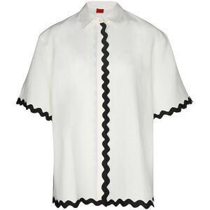 HUGO Bluse CAMULE weiss 36 36 HUGO Bluse CAMULE weiss 36 36