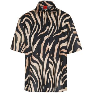 HUGO Bluse CAMULE-1 braun 40 40 HUGO Bluse CAMULE-1 braun 40 40
