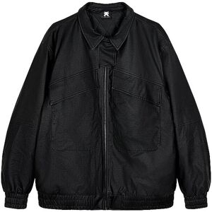 KARO KAUER Jacke in Lederoptik schwarz M M KARO KAUER Jacke in Lederoptik schwarz M M