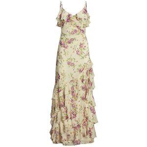 LAUREN RALPH LAUREN Abendkleid creme 44 44 LAUREN RALPH LAUREN Abendkleid creme 44 44