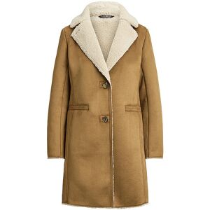 LAUREN RALPH LAUREN Mantel in Felloptik camel L L LAUREN RALPH LAUREN Mantel in Felloptik camel L L