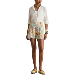 LAUREN RALPH LAUREN Leinenshorts creme 36 36 LAUREN RALPH LAUREN Leinenshorts creme 36 36