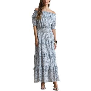 LAUREN RALPH LAUREN Maxikleid hellblau 36 36 LAUREN RALPH LAUREN Maxikleid hellblau 36 36