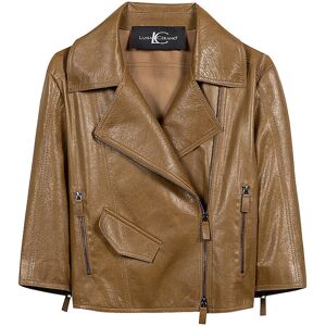 LUISA CERANO Lederjacke grün 36 36 LUISA CERANO Lederjacke grün 36 36