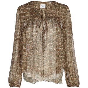 MARANT ETOILE Blusenshirt ADVIKA hellbraun 40 40 MARANT ETOILE Blusenshirt ADVIKA hellbraun 40 40