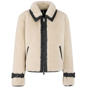 Marc CAIN Jacke in Felloptik creme 36 36 Marc CAIN Jacke in Felloptik creme 36 36