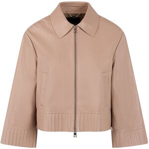 Marc CAIN Lederjacke hellgrau 36 36 Marc CAIN Lederjacke hellgrau 36 36
