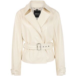 Marc CAIN Jacke in Lederoptik creme 40 40 Marc CAIN Jacke in Lederoptik creme 40 40