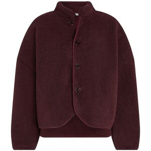 Penn INK Jacke in Felloptik dunkelrot 38 38 Penn INK Jacke in Felloptik dunkelrot 38 38
