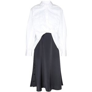 PHILLIP LIM Midikleid weiss S S PHILLIP LIM Midikleid weiss S S