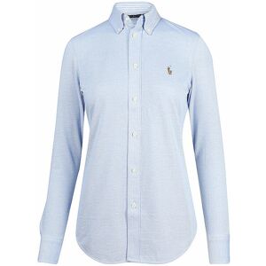 POLO RALPH LAUREN Bluse Skinny Fit HEIDI hellblau L L POLO RALPH LAUREN Bluse Skinny Fit HEIDI hellblau L L