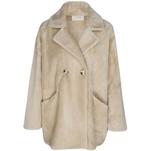 PRIDE TO BE Jacke in Felloptik HEDA beige L L PRIDE TO BE Jacke in Felloptik HEDA beige L L
