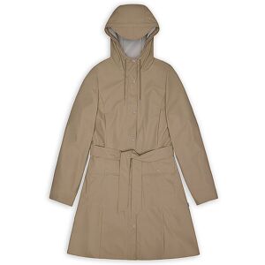 RAINS Regenjacke CURVE W JACKET beige XS XS RAINS Regenjacke CURVE W JACKET beige XS XS