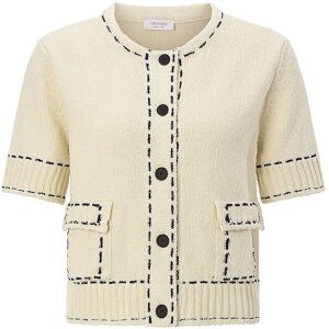 RICHROYAL Strickjacke creme S S RICHROYAL Strickjacke creme S S