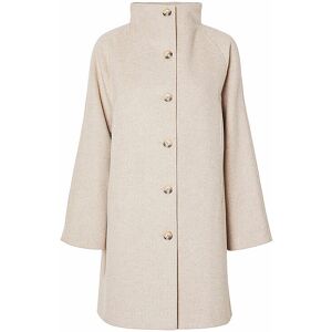 SELECTED FEMME Wollmantel SLFVINNI beige 42 42 SELECTED FEMME Wollmantel SLFVINNI beige 42 42