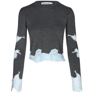 SELF-PORTRAIT Pullover grau XS XS SELF-PORTRAIT Pullover grau XS XS