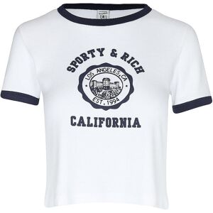 SPORTY & RICH T-Shirt weiss M M SPORTY & RICH T-Shirt weiss M M