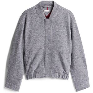 Tommy Hilfiger Wolljacke hellgrau 36 36 Tommy Hilfiger Wolljacke hellgrau 36 36