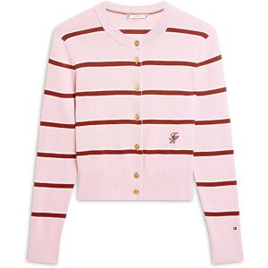 Tommy Hilfiger Strickjacke rosa L L Tommy Hilfiger Strickjacke rosa L L