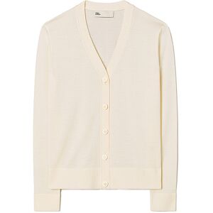 TORY BURCH Cardigan SIMONE creme XL XL TORY BURCH Cardigan SIMONE creme XL XL