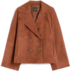 WEEKEND MAX MARA Lederjacke WKDSOSPIRO braun 34 34 WEEKEND MAX MARA Lederjacke WKDSOSPIRO braun 34 34