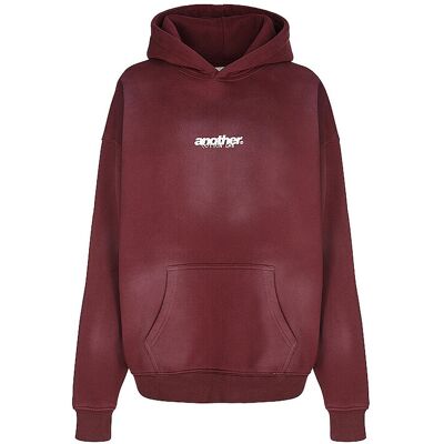 ANOTHER COTTON LAB Kapuzensweater - Hoodie TASTE OF SUMMER dunkelrot M M ANOTHER COTTON LAB Kapuzensweater - Hoodie TASTE OF SUMMER dunkelrot M M