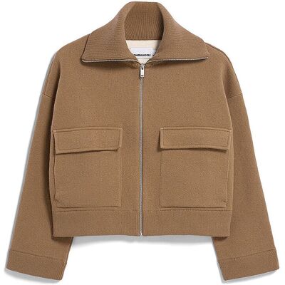 ARMEDANGELS Jacke COTTON-WOOL camel L L ARMEDANGELS Jacke COTTON-WOOL camel L L