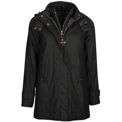 BARBOUR Wachsparka CANNICH schwarz 38 38 BARBOUR Wachsparka CANNICH schwarz 38 38