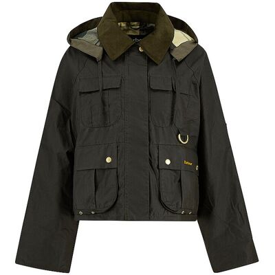 BARBOUR Fieldjacket LIZA WAX olive 42 42 BARBOUR Fieldjacket LIZA WAX olive 42 42