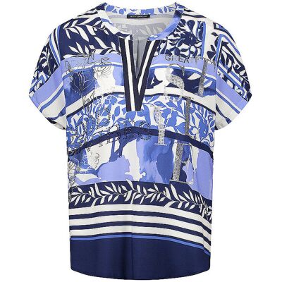 BETTY BARCLAY Bluse blau 48 48 BETTY BARCLAY Bluse blau 48 48
