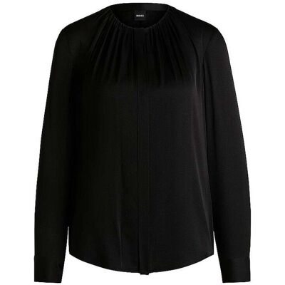 Boss Seidenbluse BANORAH schwarz 34 34 Boss Seidenbluse BANORAH schwarz 34 34
