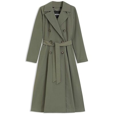 Boss Trenchcoat CALILI grün 40 40 Boss Trenchcoat CALILI grün 40 40