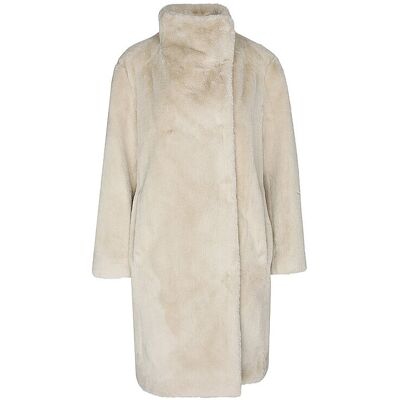 Boss Jacke in Felloptik CITEDDY2 creme 38 38 Boss Jacke in Felloptik CITEDDY2 creme 38 38