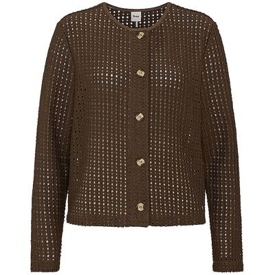 BRAX Strickjacke BRENDA L braun 40 40 BRAX Strickjacke BRENDA L braun 40 40